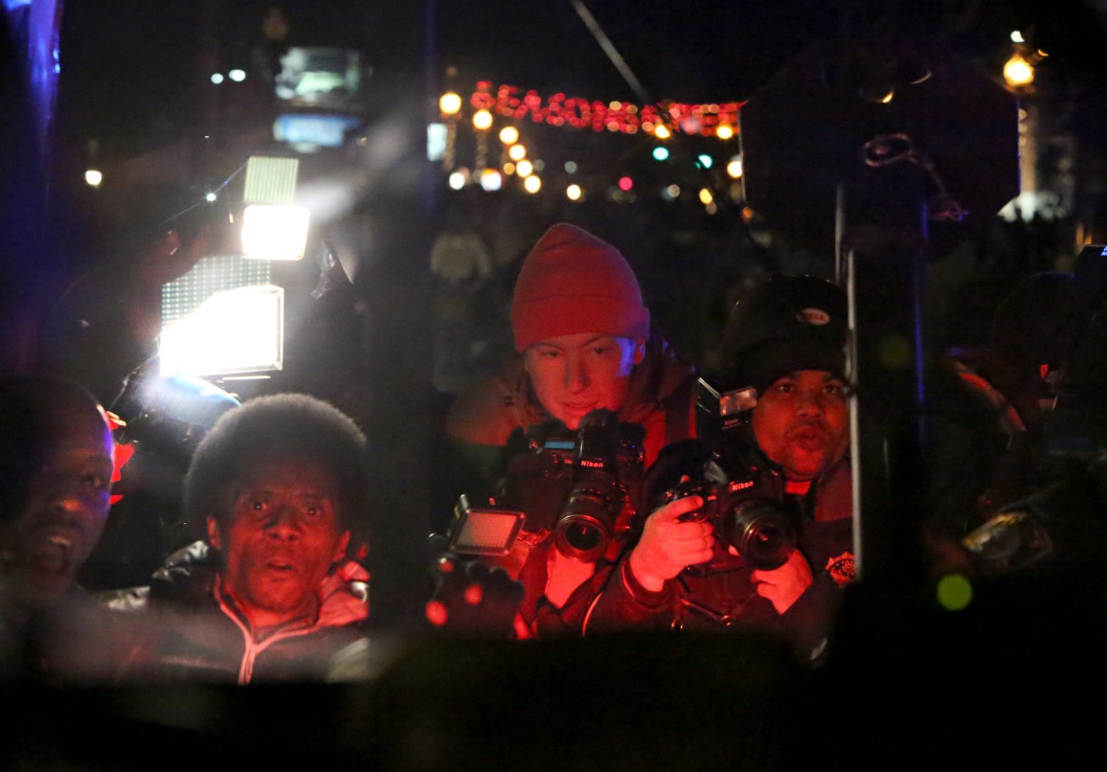 St. Louis County Police repond to riots and looting